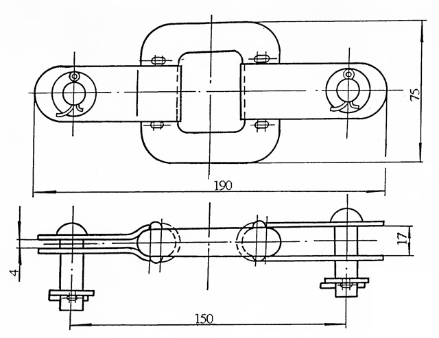 Размеры изоляторов ИП-1, ИП-2