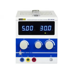 Б5-301М источник питания (1; 0 В … 20 В; 0 мА … 2 А) фото 1