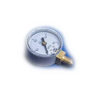 Манометр МП-50 0,4МПа С2H2 (ацетилен) фото 1