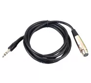 Кабель соединительный Jack 1/4" - XLR-F балансный фото